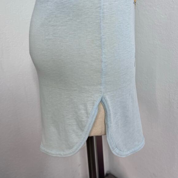 Vintage 70s Seesaw Graphic Nightshirt Nightgown Sheer Novelty Graphic SZ Medium - Picture 4 of 7